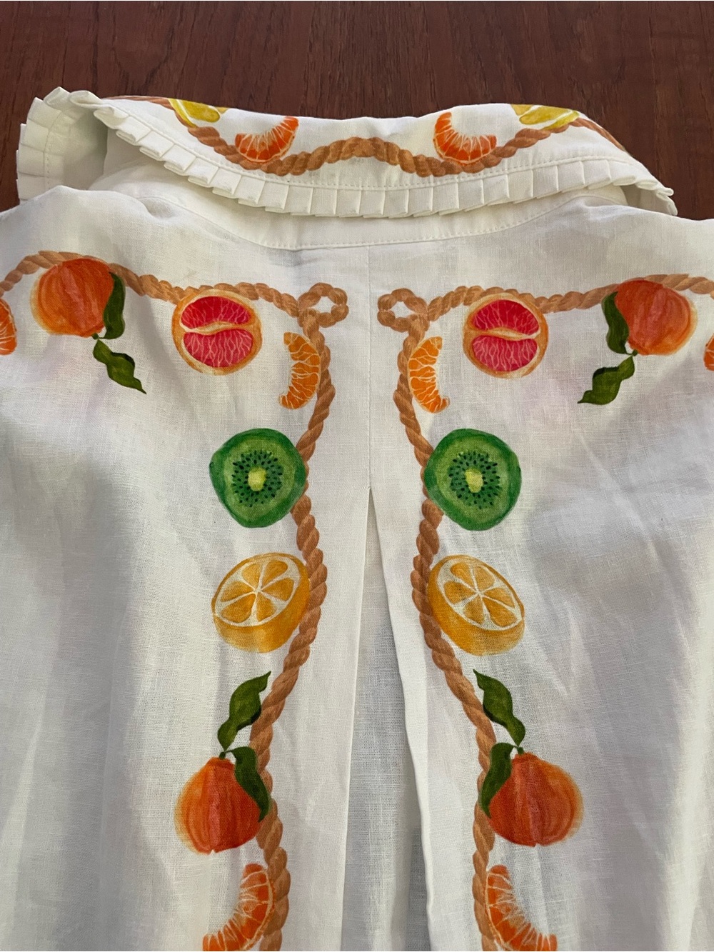 Biricutico shirt Farm Rio x Anthropologie size Large NEW - Picture 5 of 17